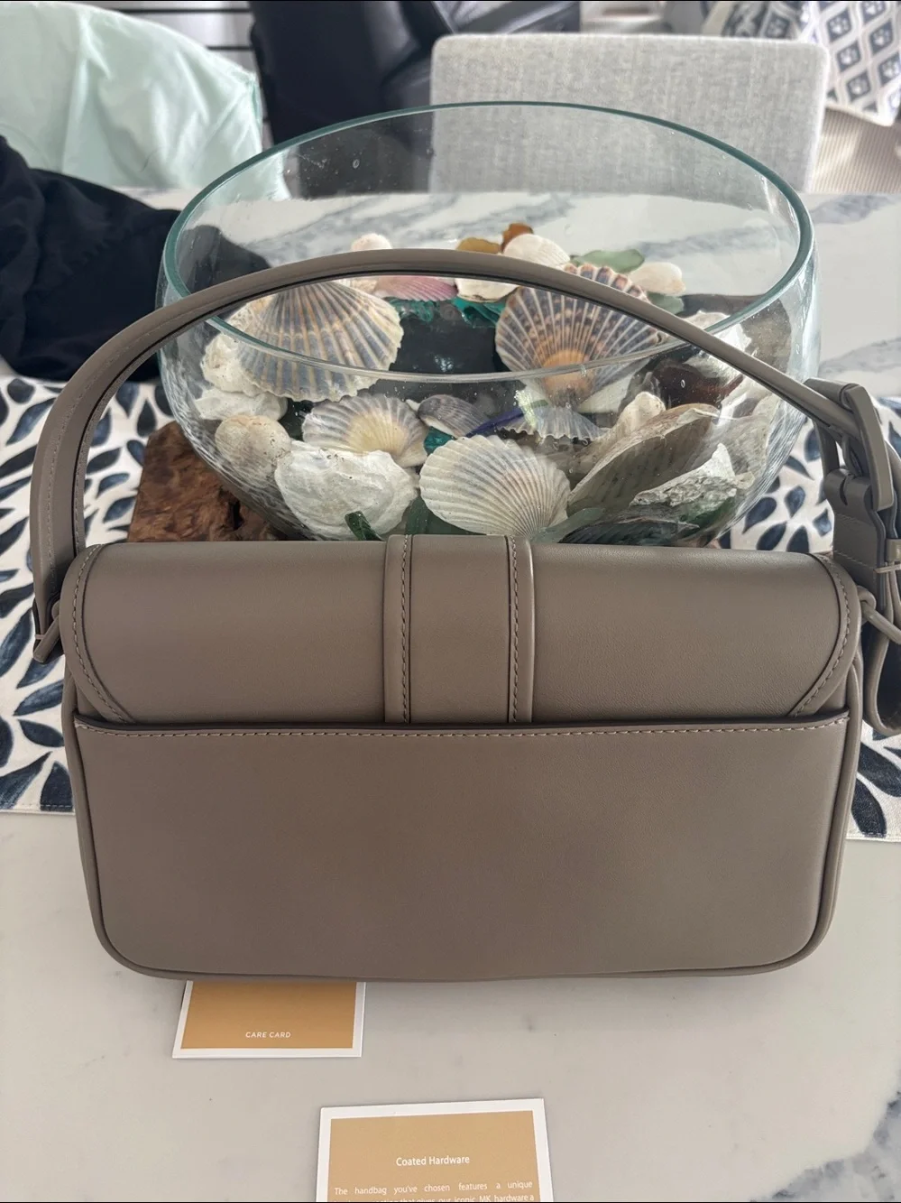 MICHAEL Michael Kors Taupe Shoulder Bag